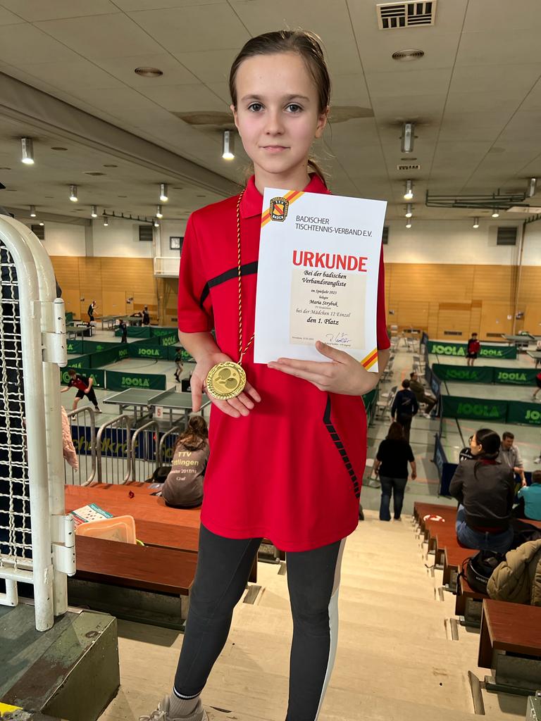 Maria mit dem ersten Platz Maria mit dem ersten Platz